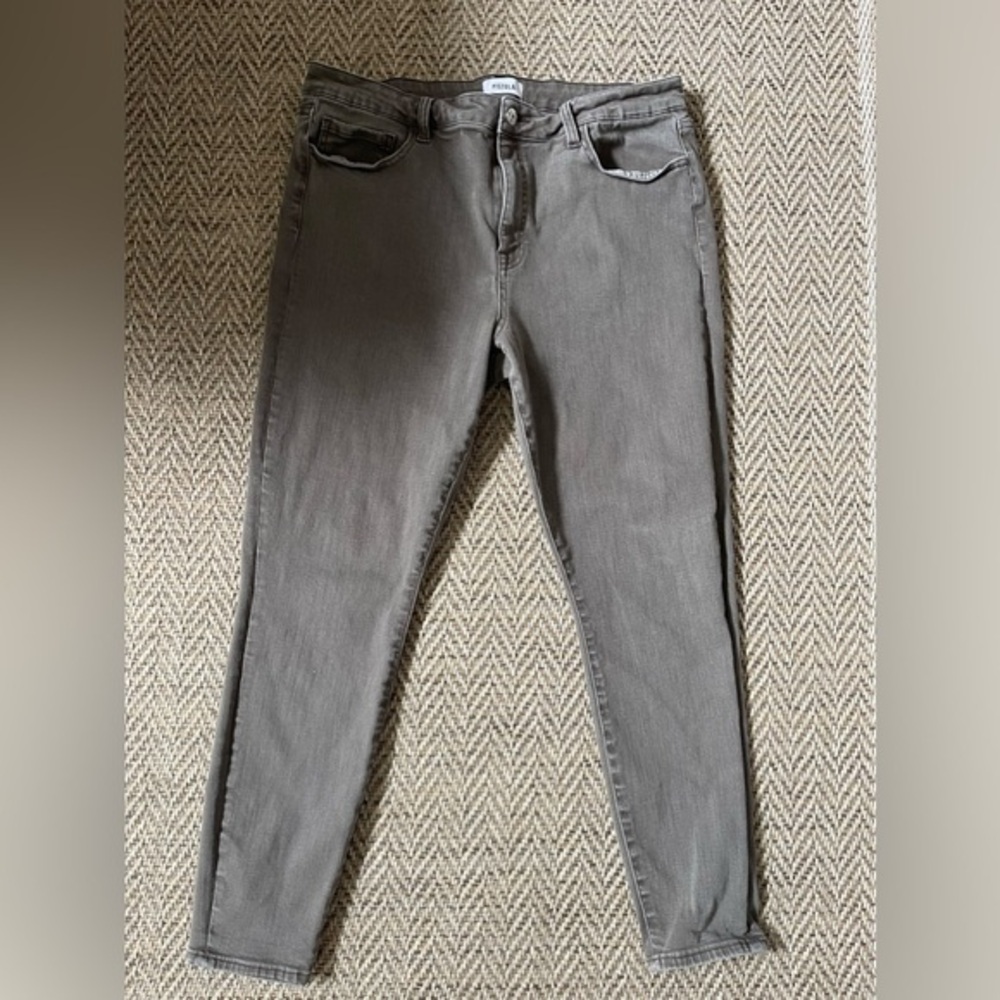 Pistola Brownish/Gray Jennifer High Rise Skinny Jeans Size 33